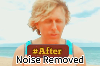 professionally clean up your audio and remove any background noise
