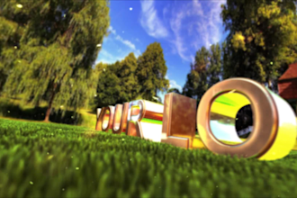 make an awesome 3d nature logo