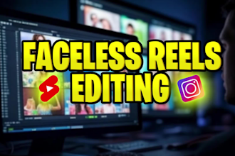 create faceless insta reels, tiktok videos, and youtube shorts