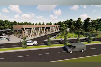 create a realistic sketchup 3d exterior model and render