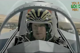 do a jet business plane commercial short ads video in 12 hrs