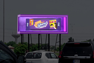do creative 3d signage, shopfront, hoarding and anamorphic billboards