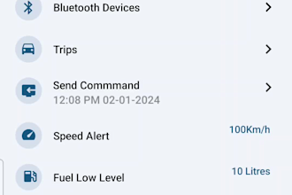 provide monthly vehicle tracking mobile app 10usd per device per month