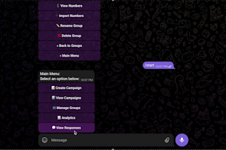 build a sms campainger using twilio and telegram