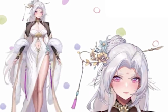 draw live2d vtuber model anime png tuber streaming vtuber character ready to rig