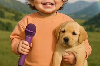 viral ai baby podcast, ai talking baby podcast, ai video, ai baby tiktok podcast