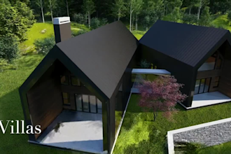 design modern barn houses with renderings