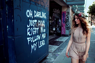create an ai generated music video with your song lyrics