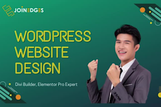 do wordpress divi website, elementor website builder, fix wordpress