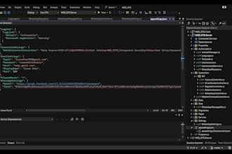 create dot net core and blazor web application