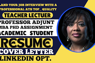 write teacher resume, adjunct professor, online instructor, and academic resume