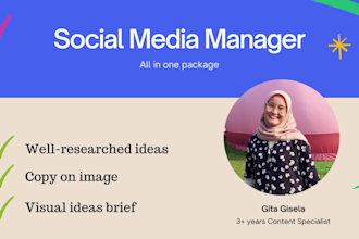 be your social media content planner
