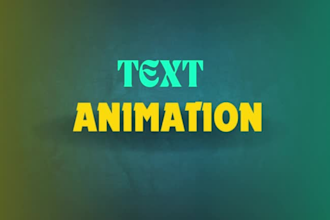 create custom kinetic typography animated video