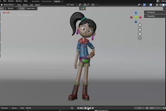 make 3d character animation 3d music animation and 3d kids animation