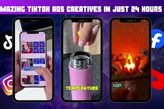 edit 3 creative tiktok video ads dropshipping video ads for you in 24 hours