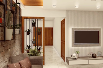 do interior design with realistic render for your space