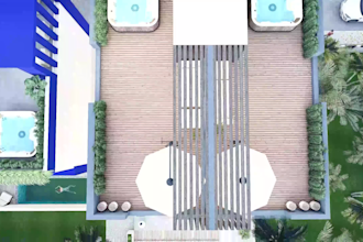 create home interior and exterior video walkthrough