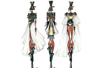 design  fashion collection or professional portfolio