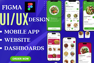 do mobile app UI figma mobile app ui ux design and web ui figma design