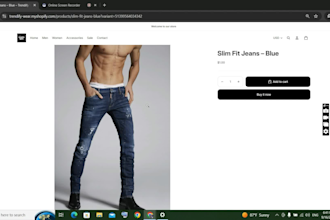 build a professional shopify store