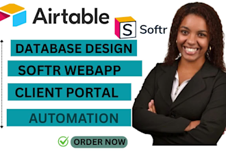 be your airtable expert, setup airtable database automation, softr webapp