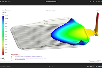 do moldflow simulation report by using moldex3d