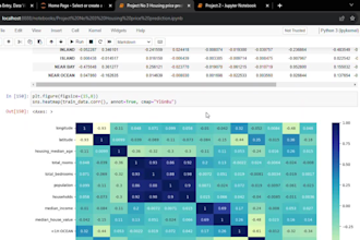 do data analysis in python,by using jupyter notebook , colab