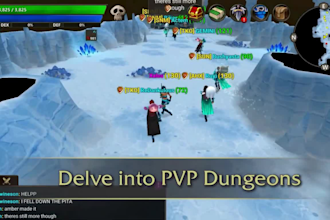 develop multiplayer game mmorpg game openworld game, rpg fps unity mobile game