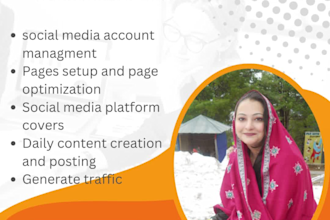 be your social media manager and personal assistant