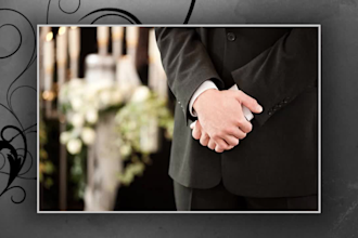 create funeral or tribute slideshow video