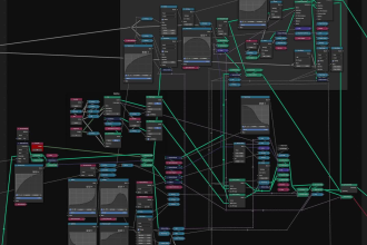 develop geometry nodes procedural assets simulations or animations