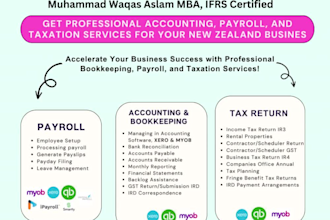 do accounting, payroll, and taxation services for new zealand