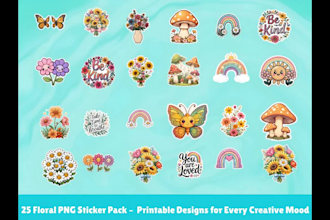 create cute and fun digital stickers for your brand or products