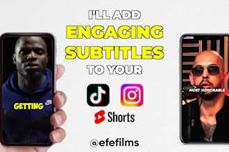 edit your any video add subtitles