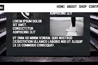 design modern headless online shop ecommerce website