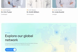design healthcare website healthcare agency staffing website healthcare website