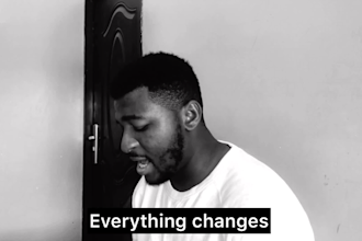 male singer songwriter on all music genre rnb, soul, pop,gospel,edm