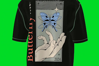 make 3d tee shirt design in clo3d