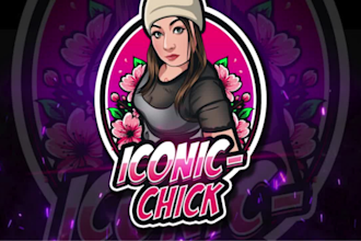 design an animated twitch stream overlay, twitch logo, and emotes