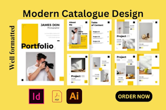 design  magazine layout, lookbook, catalogue, brochure and product catalogues