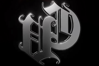 make 3d rotating, 3d spinning logo animation 45 minute