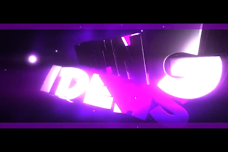create an original intro with your logo name on it