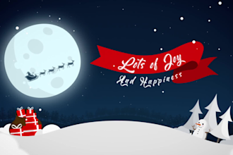 create awesome christmas video