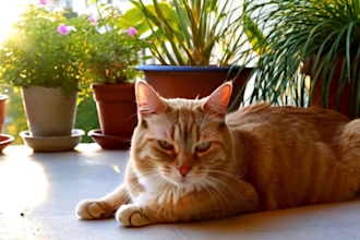 draw a cute ai custom pet cartoon portrait for you
