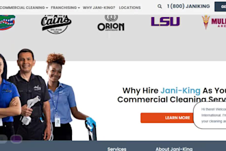 design a commercial cleaning website and revamp your commercial cleaning website