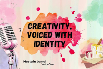 deliver expressive english voiceovers with an arabic accent