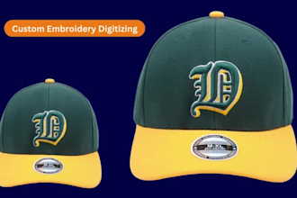 transform your file into embroidery ready format in two hours