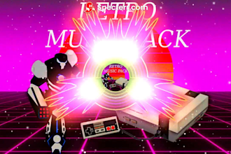 create a retro video game bit music song or loop