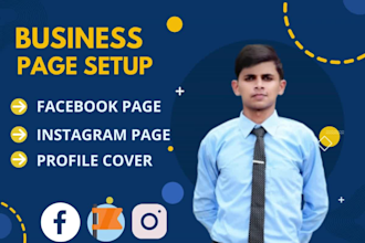 create and setup facebook and instagram business page