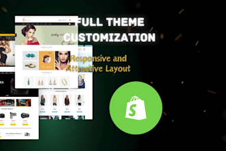 design, copy or clone your shopify website or shopify store